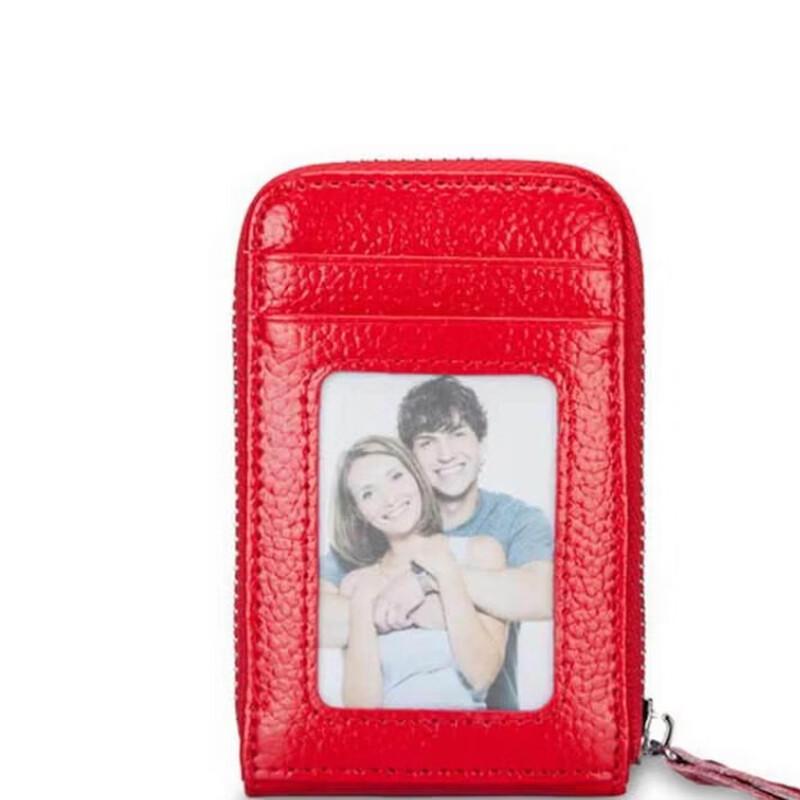 

Кожаный аккордеонный держатель для карт Milin