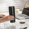 Portable Electric Espresso Machine for Travel, Car & Home - Stainless Steel with Powder Container
