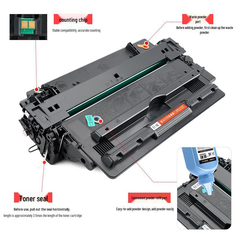 Compatible Toner Cartridge for Canon 062: Suitable for LBP457w, LBP458x, LBP453i, LBP452, LBP451e, LBP411.