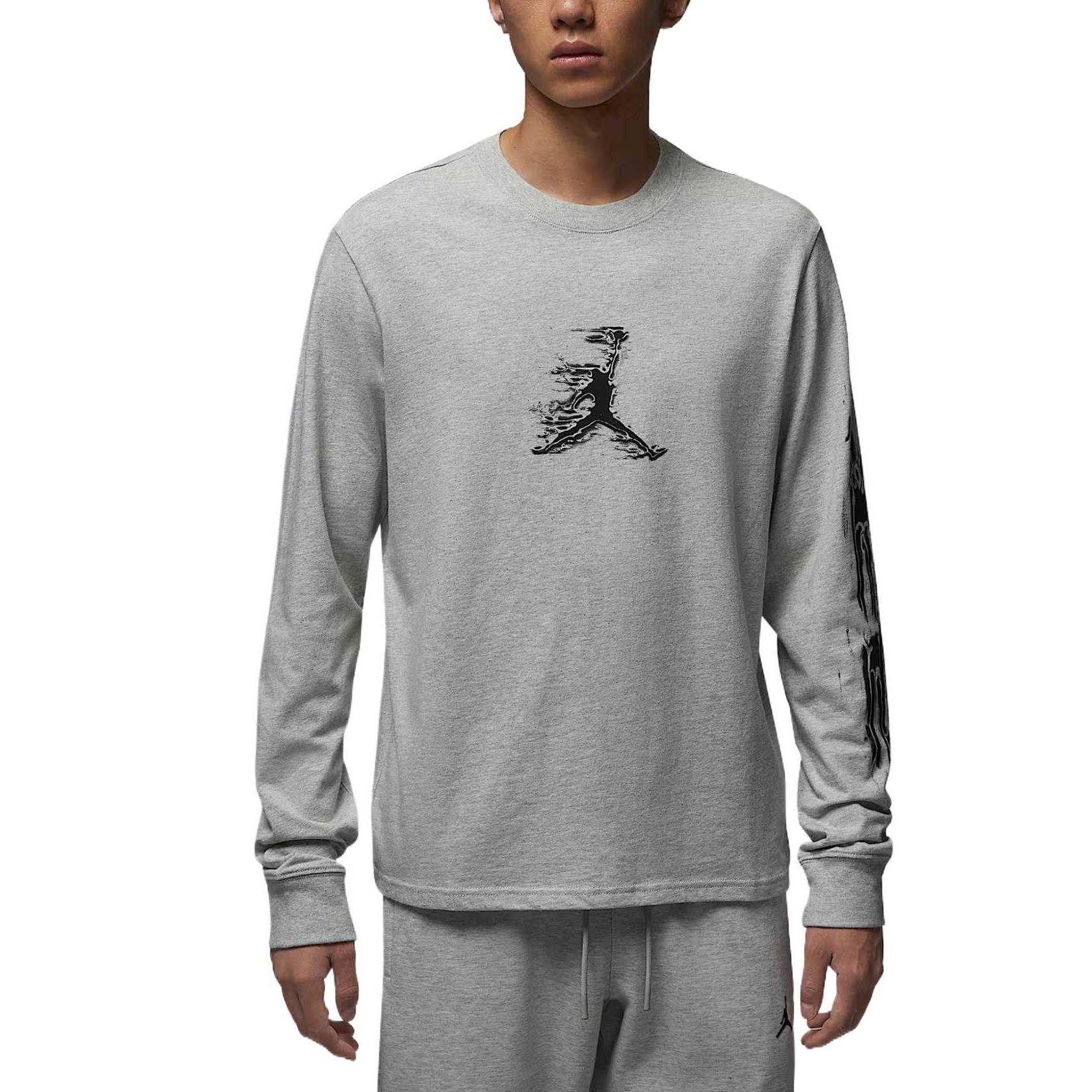 

Jordan Dri-FIT FW/AW25 Sport Soft Comfortable Crew Neck Long Sleeve T-Shirt Men Tops HQ9039-050 2XL