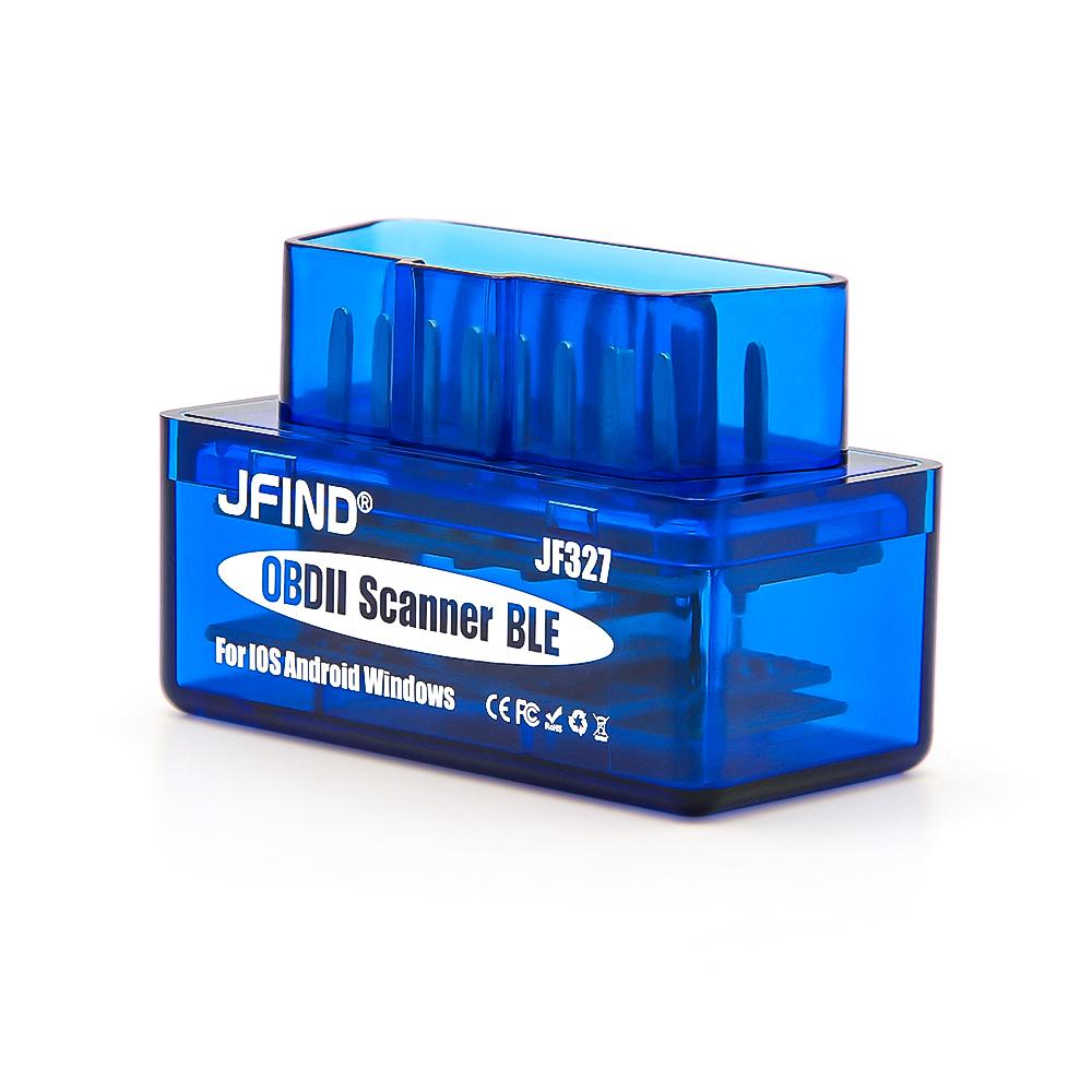 Bil Diagnoseskanner Mini ELM327 JFIND JF327 Bluetooth 5.1 IOS/Android PIC18F25K80 ELM327 V1.5 OBD2 Auto Motor Skanningsverktøy OBDII