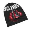 2D Flat Printing Cool Design Boxing Urban-Inspired Adult Beanie Fits Well with Layered Looks Morning Coffee Walks Or Creative Spaces with Artistic Vib