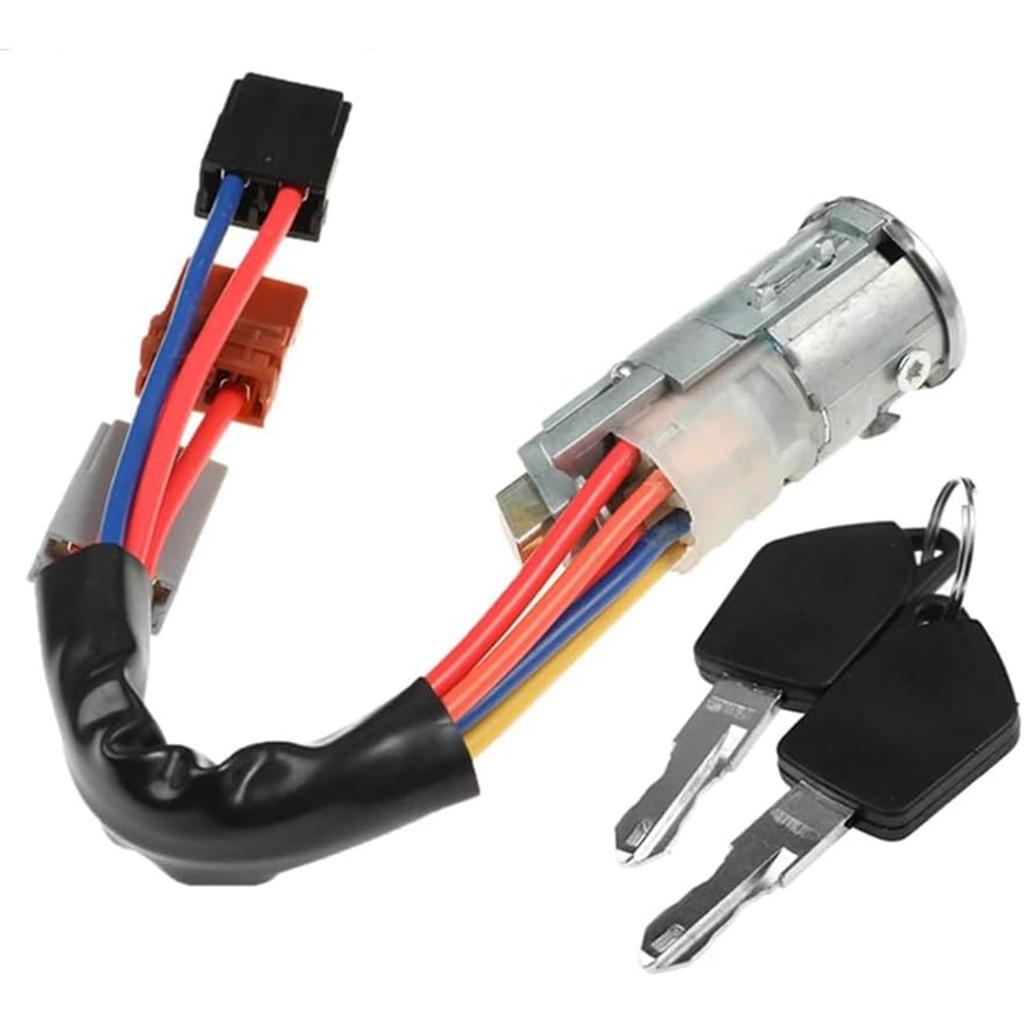 Auto Accessories for 306 93-02 Ignition Starter Switch Barrels Lock with 2 Keys Replace 4162.99 252113 416299