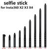 Metal Invisible Extended Edition Selfie Stick Scalable Monopod for Insta161 X1 X1 X1 Accessories for GoPro DJI Action 1 1 Stick