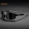 Outdoor-Fahrradbrille mit PC-Linse, UV-Schutz, winddicht, leicht, für Herren und Damen, zum Laufen, Mountainbiken, Sportbrille