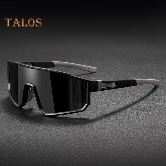 Outdoor-Fahrradbrille mit PC-Linse, UV-Schutz, winddicht, leicht, für Herren und Damen, zum Laufen, Mountainbiken, Sportbrille