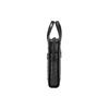 Montblanc Style 3.0 Series Brand Logo Solid Color Zipper Closure Ultra-Thin Leather Handheld Shoulder Crossbody Briefcase Men Bags Black 129962