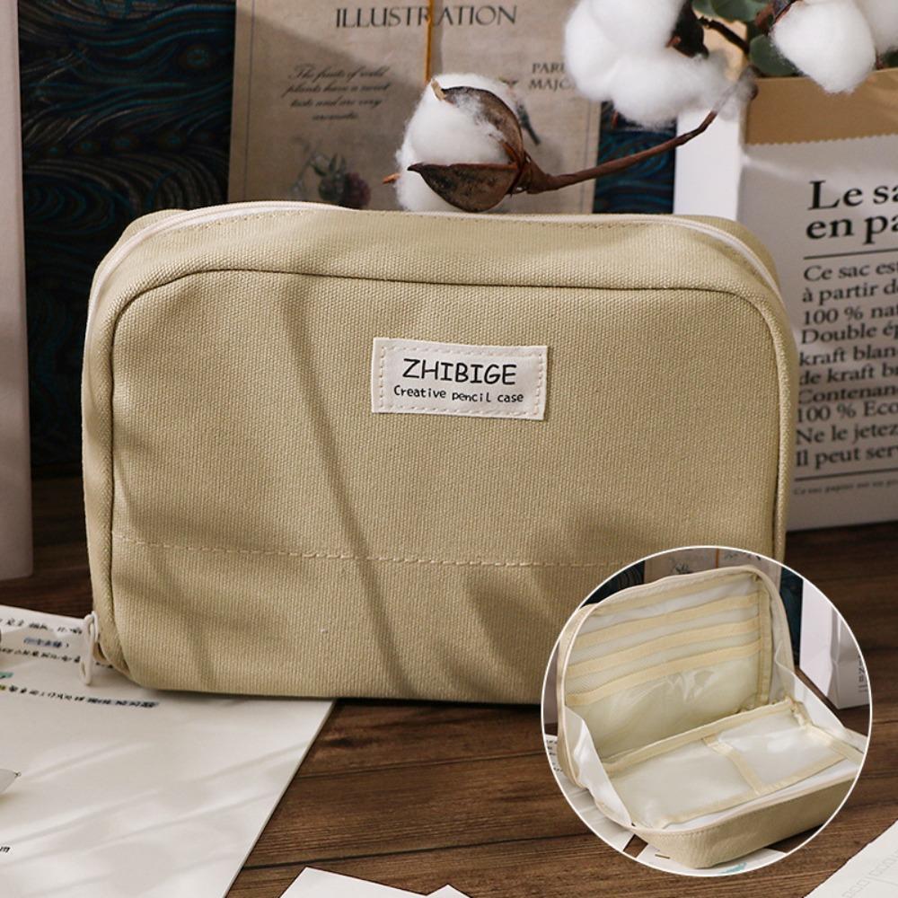Multi-functional Pen Bag INS Style Stationery Storage Pouch Pencil Case  Student Gift