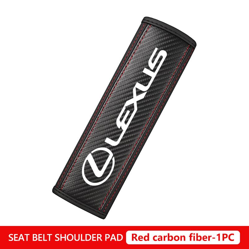 

Car Seat Safety Belts Shoulder Cover Leather Soft Pad For Lexus UX250h RX450h CT200h RX400h NX LX GC RX UX GX