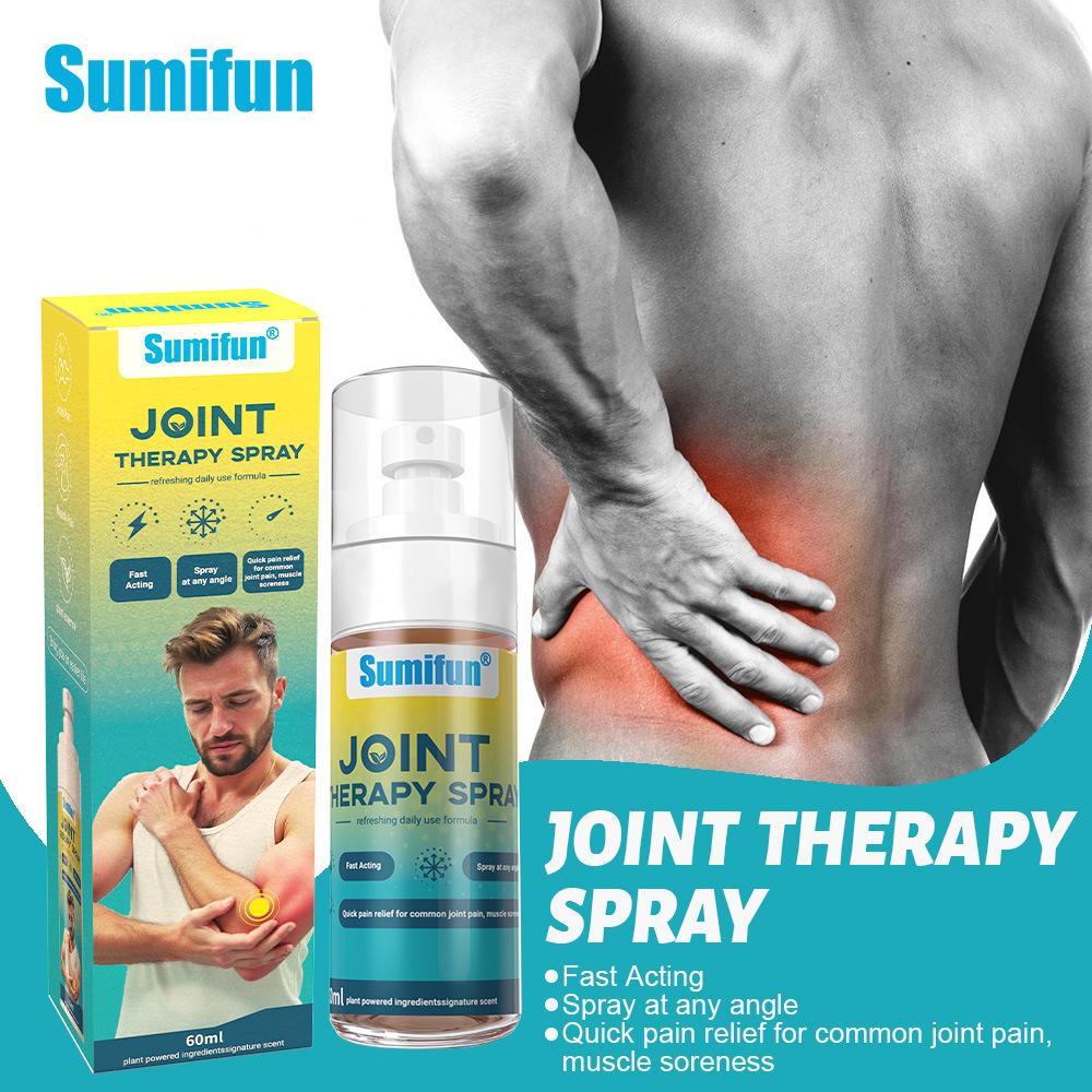 Sumifun 60 ML Joint Care Spray Body Joint Gentle Ingredients Topical Quick Relieves Knee Discomfort External Care Spray Athlete Elderly Essential