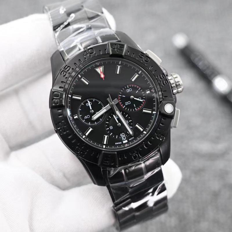 2024 Avenger Series Multifunctional Men s Quartz Watch with Steel Band