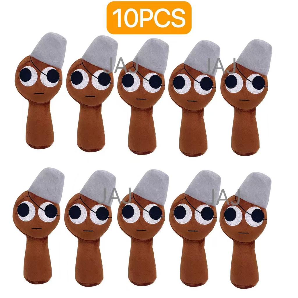 10-20pcs Sprunki Plush Toys Plush Doll Sprunki Game Cartoon Pillow Kids Birthday Gifts Stuffed Dolls Christmas Gift