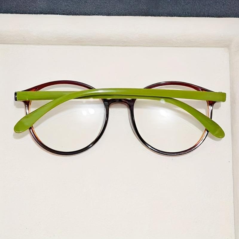 Minimalist Lightweight Reading Glasses for Women Retro Round Frame Clear Lenses Unisex Anti Blue Light Reading+1.0~+4.0