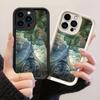 JT334 Mapa Vintage Premium Arte para iPhone 17 16 15 14 13 Pro Max Samsung S26 S25 Ultra A17 A16 A07 A56 A15 Xiaomi 15T Redmi 15c Note 14 13 Capa Macia