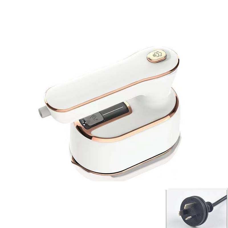 

Handheld Portable Foldable Steam Iron Machine For Travel Home Garment Tool Care White AU