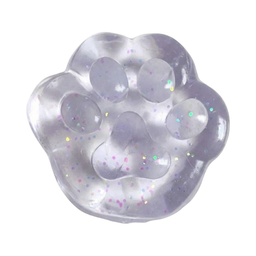 Kawaii Cat Claw Squeeze Toy Quick Rebound Jelly Mini Cute Sensory Toys Stress Relief Realistic Fidget Funny Cat Claw Toy Gift
