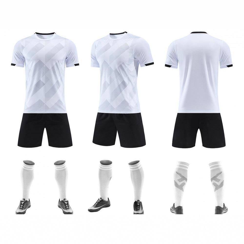 Custom Quick-Dry Football Kits: Heat Transfer Printed Team Jerseys & T-Shirts