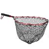 Foldable Lightweight Fly Fishing Landing Net Aluminum Alloy Frame EVA Handle Fishing NetRed