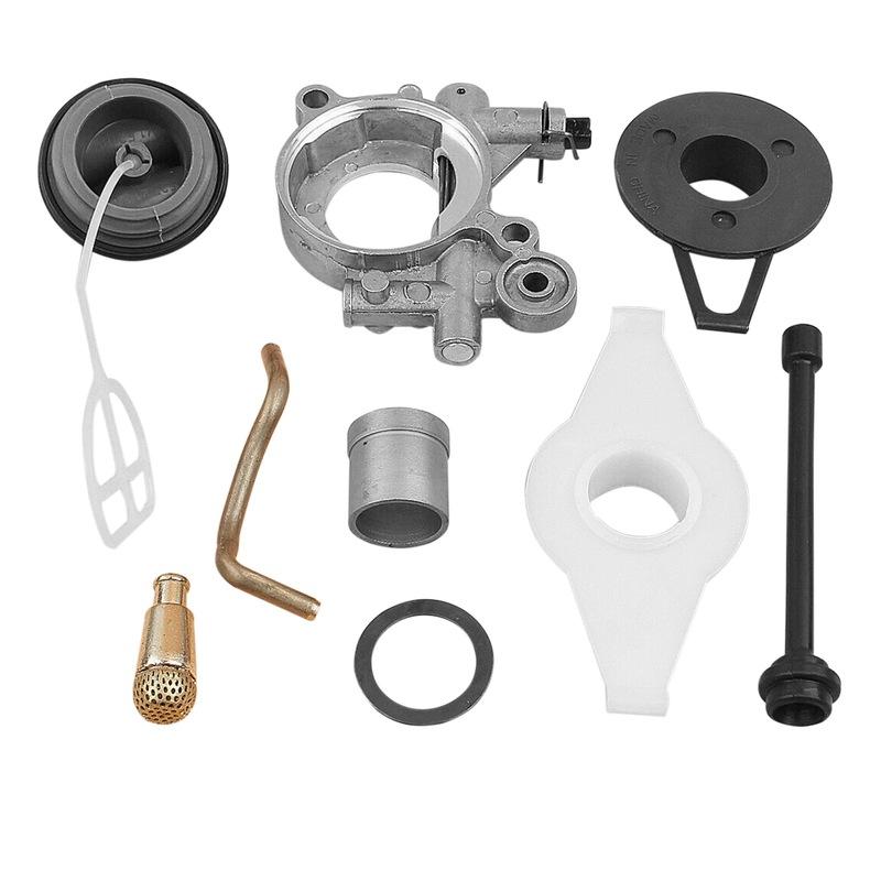Ingenious-Oil Pump Line Worm Gear Kit For Husqvarna 372Xp 365 371 385 390 362 570 575 576
