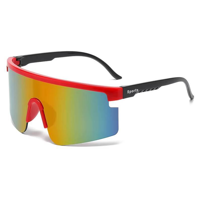 2026 New Children's Sunglasses Fashion Cycling Sports Glasses Sunscreen and Windproof Children's Outdoor