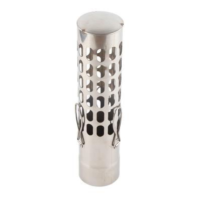 Tent Chimney Pipe Cover Weatherproof Ventilation Stainless Steel Stove Pipe Rain Cap for Outdoor Camping
