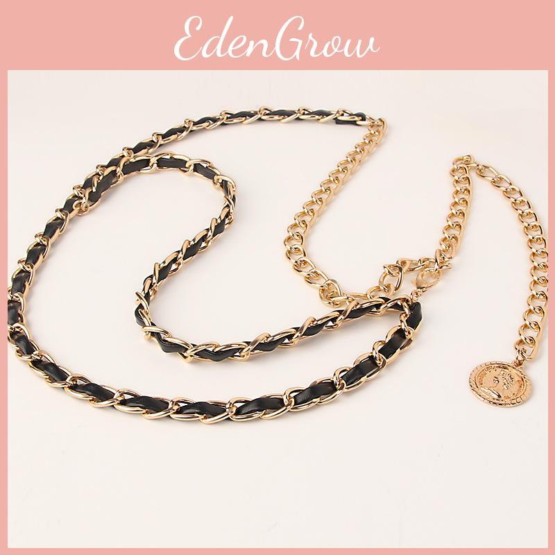 Gothic Style Metal Waist Chain With Alloy Buckle For Ladies Nightwear