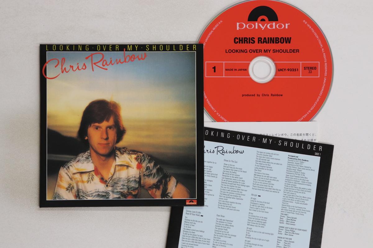 

CD CHRIS RAINBOW - Looking Over My Shoulder UICY93251 Polydor 2007 Japan Rock Used