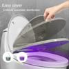 Plastic Ultraviolet Sanitizer Lamp White Toilet Disinfection Lamp Toilet UV Lamp  Home