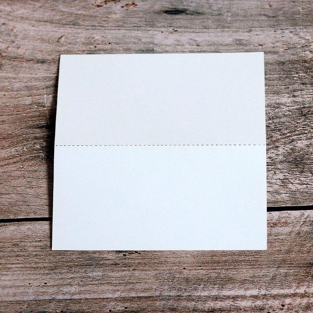 10pcs Blank Wedding Place Cards Vintage Name Seat Card Tent Cards  Banquet Tables