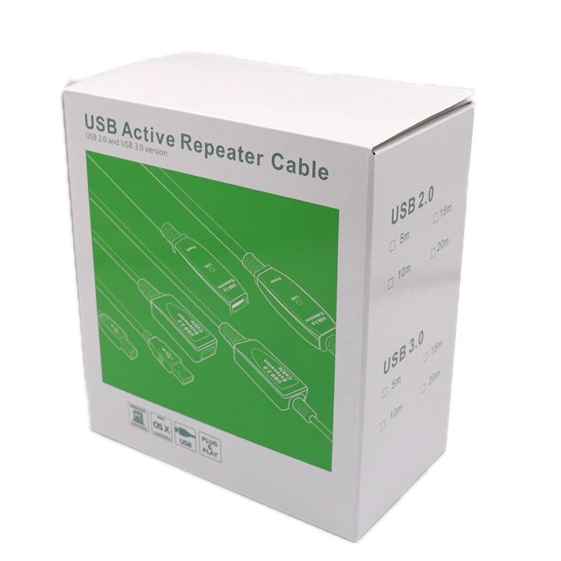 USB 3.0 Extension Cable - Male To Female Data Cable, Available In 5m, 10m, and 15m Lengths for Computer To Printer Connection