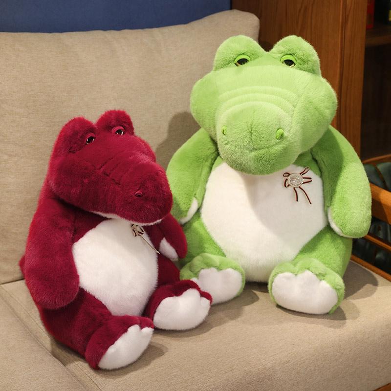 30-50Cm Crocodile Plush Toy Stuffed Animals Green Crocodile Throw Pillow Hug Cushion For Kids Boy Birthday