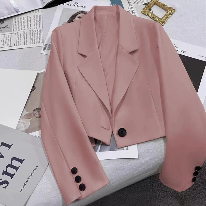 2026 Women's Spring & Autumn Workplace Suit Jacket - Fashionable, Elegant Style