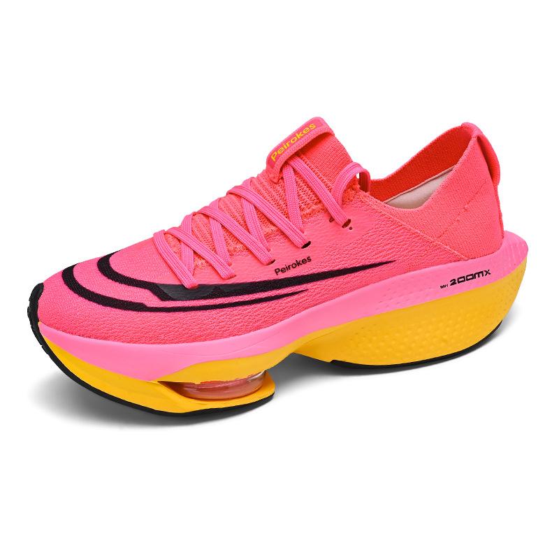 

2025 новые кроссовки Kipjog broken two flat для пар спортивная обувь передняя часть стопы амортизирующая кроссовки мужская и женская модная обувь 45 розы красного