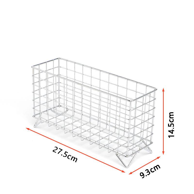 Metal Coffee Capsule Holder for K Cup,Square Wire Espresso Pod Organizer,Desktop Storage Basket for Kitchen,Pantry,Cafe,Bathroom