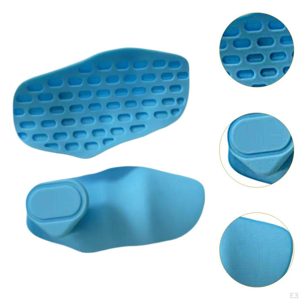 Gewichthebergriffe Handschutz Leichtgewichtige Silikon Trainingshandschuhe für Rudern Frauen Männer