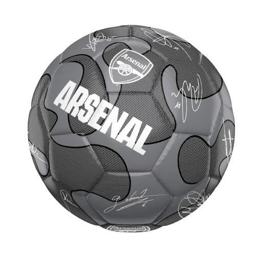 Arsenal FC Team Camo Signature 32 Panel Football argento/bianco