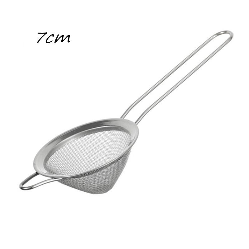 Cocktail Strainer Stainless Steel Tea Strainers Conical Food Strainers Fine Mesh Strainer Practical Bar Strainer Tool