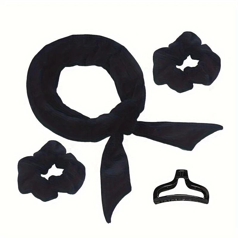TikTok Heißverkauf Hitzefreier Lockenstab Stirnband Über Nacht Ohne Hitze Große Welle Fauler Haarwickler Set LED Scrunchies Clips