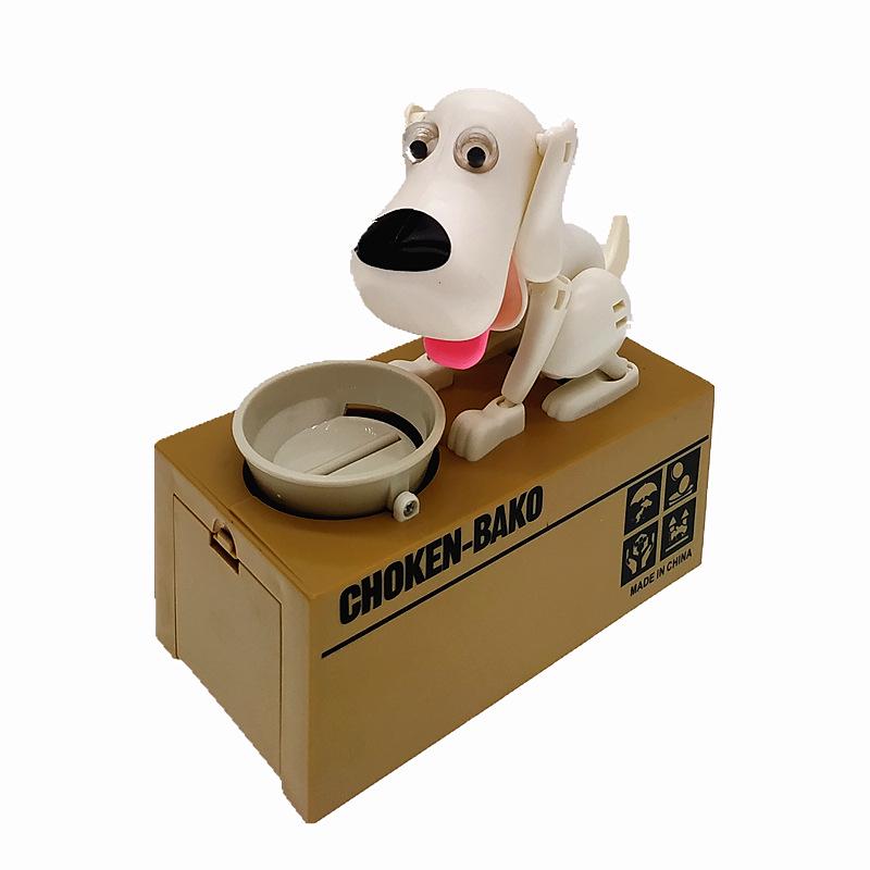 Nieuwigheid Elektrische Puppy Muntetende Spaarpot Speelgoed voor Kinderen