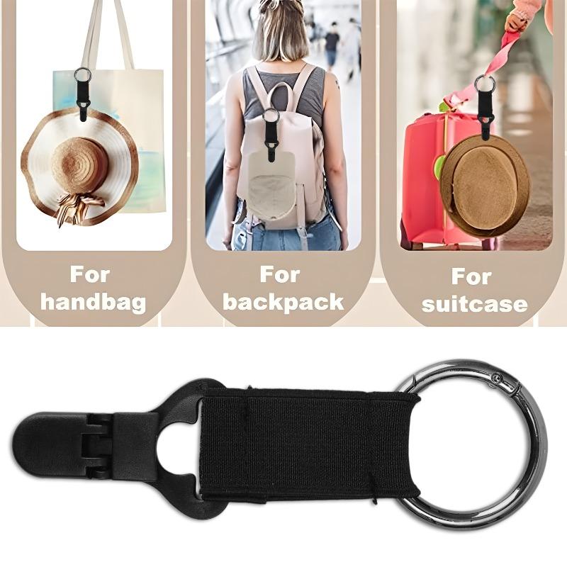 4/1pcs Multi-purpose Portable Travel Hat Clip Clip on Anti-lost Hat Hanging Hook Hands Free Hats Holder for Travel on Bag