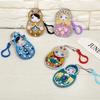 5pc/Set 5D Diamond Key Chain Cartoon Girl Pendant Toys Special Shaped Full Diamond Painting Keychain Bag Decor Gift
