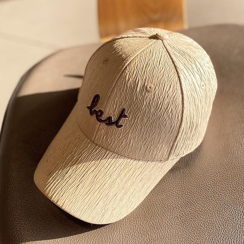 

Baseball Cap With Embroidered Letters For Casual Outdoor Sun Protection хакі