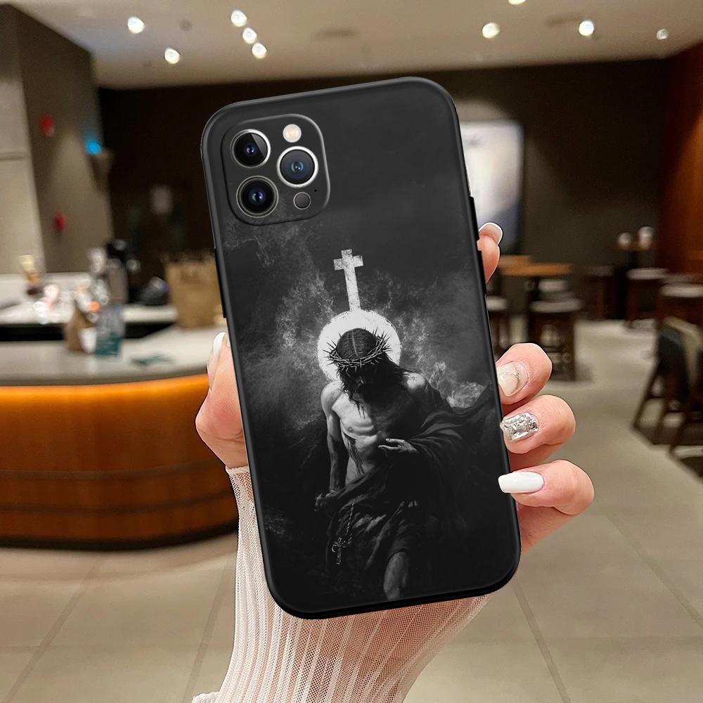 RA15 Jesus Christ New High-End Shell Phone Case for iPhone SE X XS XR 16E 17 11 Pro Max 8 7 6 6s Plus Air