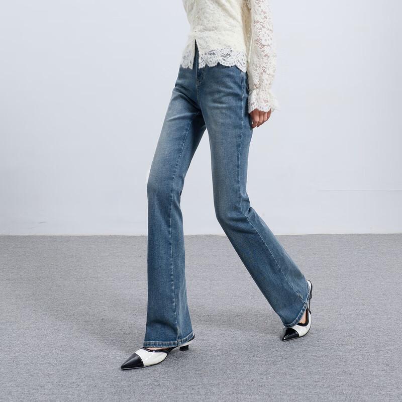 

Sancai Women s Plus Size Brushed Warm Denim Jeans XL 170/80B