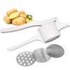 Detachable Manual Press Type Fruit Pusher Potato Masher Vegetable Tool Food Ricer Kitchen Gadget