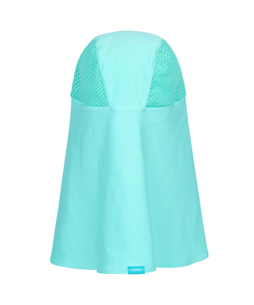 Lenomasuyeongbog Kids' Sunblock Flap Cap Mesh Swim Cap Mint Ro-Rc2G310-Mn