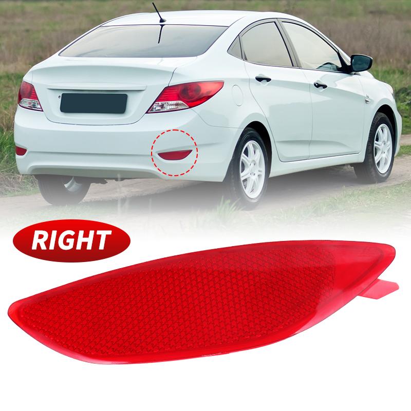 

Left & Right Rear Bumper Reflector Fog Light For Hyundai Accent Sedan 2012 2013 2014 2015 2016 2017 924051R000 924061R000 1pc Right