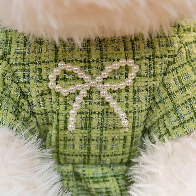 New West Highland Puppy Doll Plush Toy Clothing Dog Doll Eight Inch Ragdoll Birthday Gift