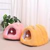 Gemütliches Kleintierbett Warmes Weiches Hundebett Bequemes Katzenhöhlenbett Kätzchen