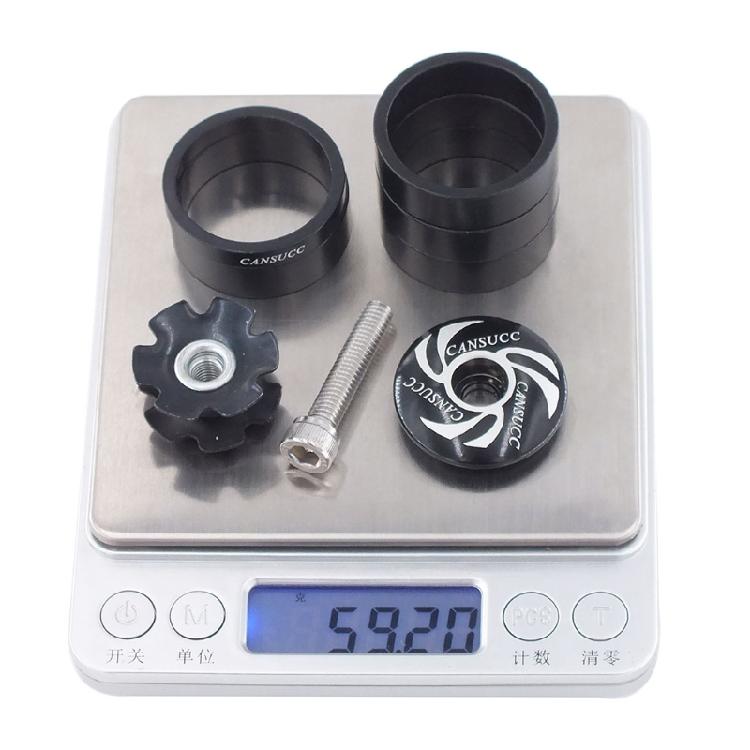 1/8 Inch Headset Spacer Top Cap Headset Star Nut  for w/ Stem